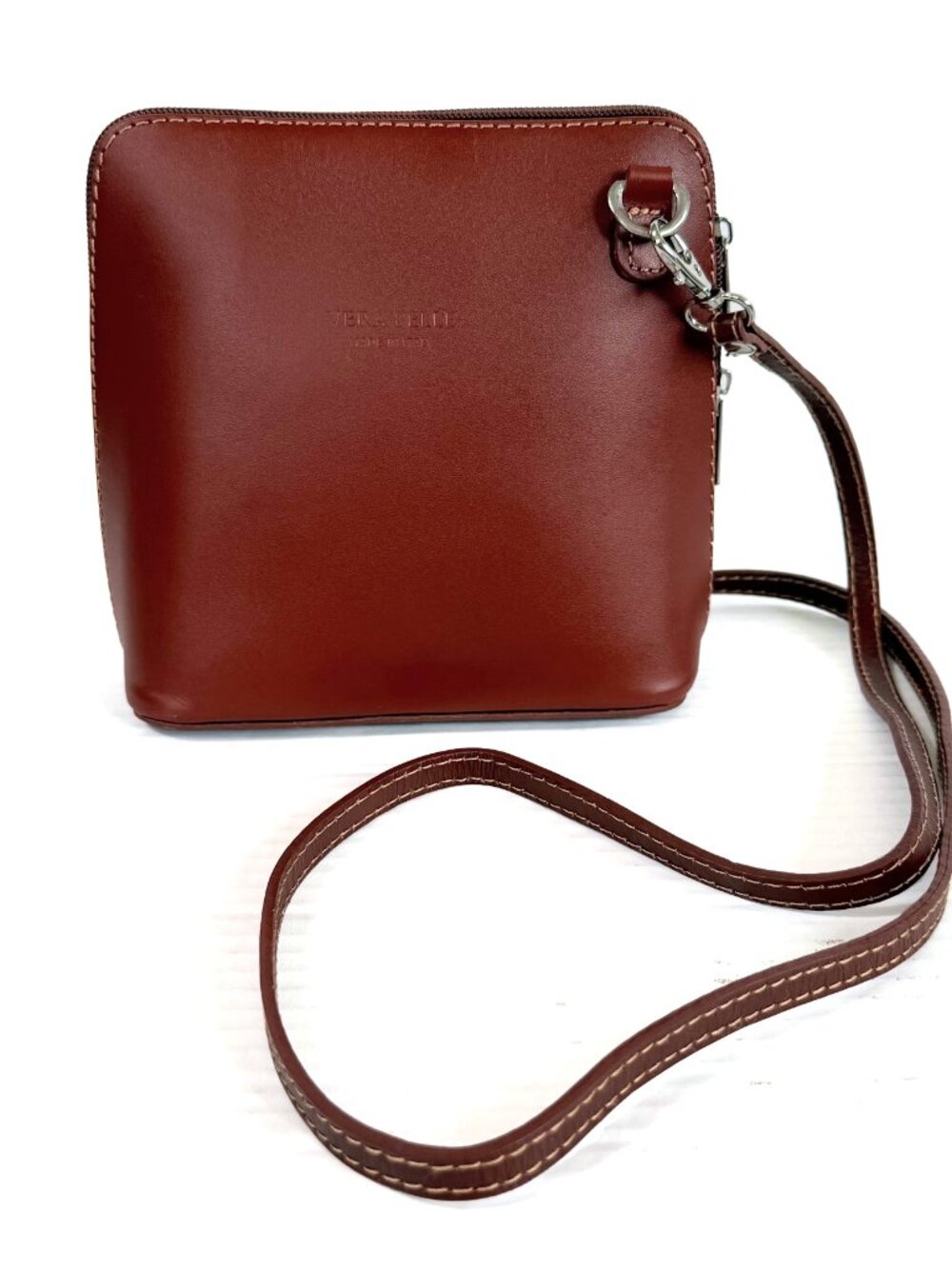 Vera Pelle Small Crossbody Bag